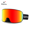 Dual Lens UV400 Protection Mirrored Snow Ski lasit