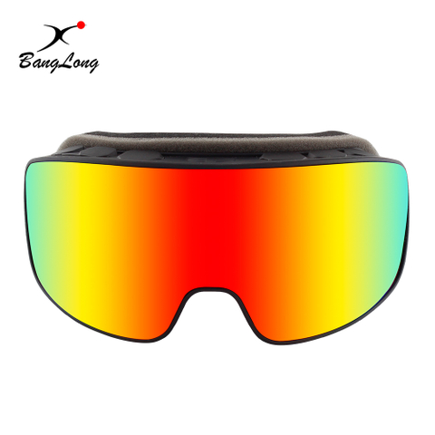 Dual Lens UV400 Protection Mirrored Snow Ski lasit