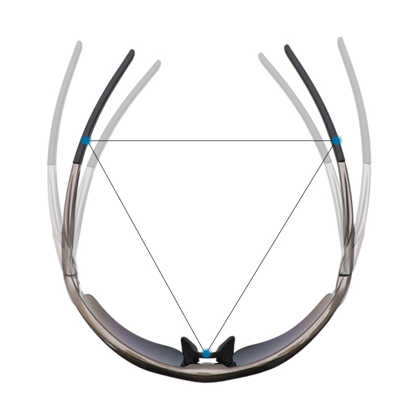 Multi Lens Small Mirrored Running Driving Sports -aurinkolasit - Bang Long