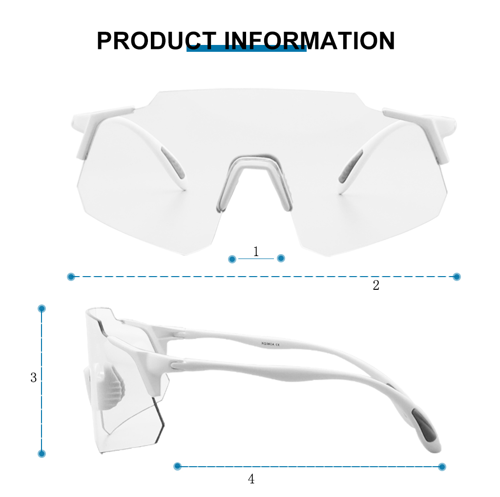 Photochromic Grey Lens UV400 pyöräilyn juoksuurheiluaurinkolasit